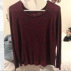 American Eagle Soft&Sexy plush long sleeved top